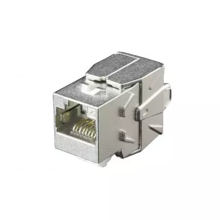 Category 5e - Cat5e Component Level 90° STP Toolless Keystone Jack with Shutter